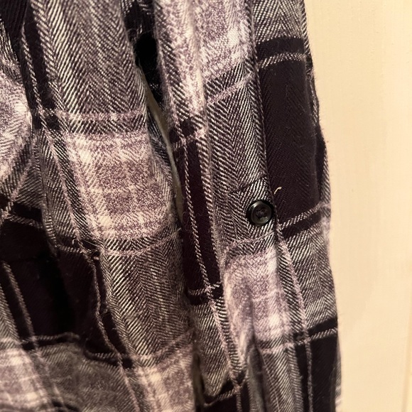 Rails plaid crop button down - Picture 3 of 4